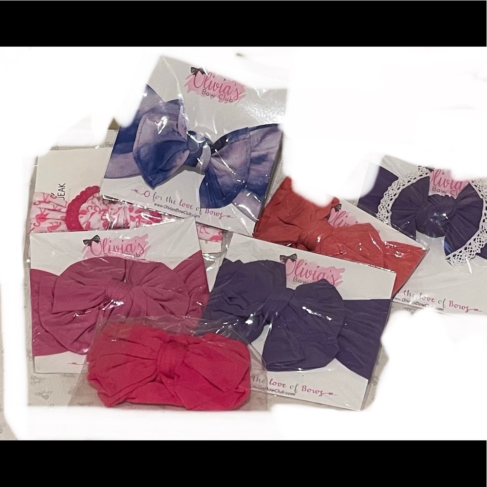 Pink & Purple Headwrap Bows for your Babe!